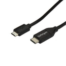 StarTech USB2CUB2M 6Ft (2M) USB-C to Micro-B Charge Sync Cable Cord Black