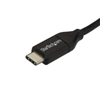 StarTech USB2CUB2M 6Ft (2M) USB-C to Micro-B Charge Sync Cable Cord Black