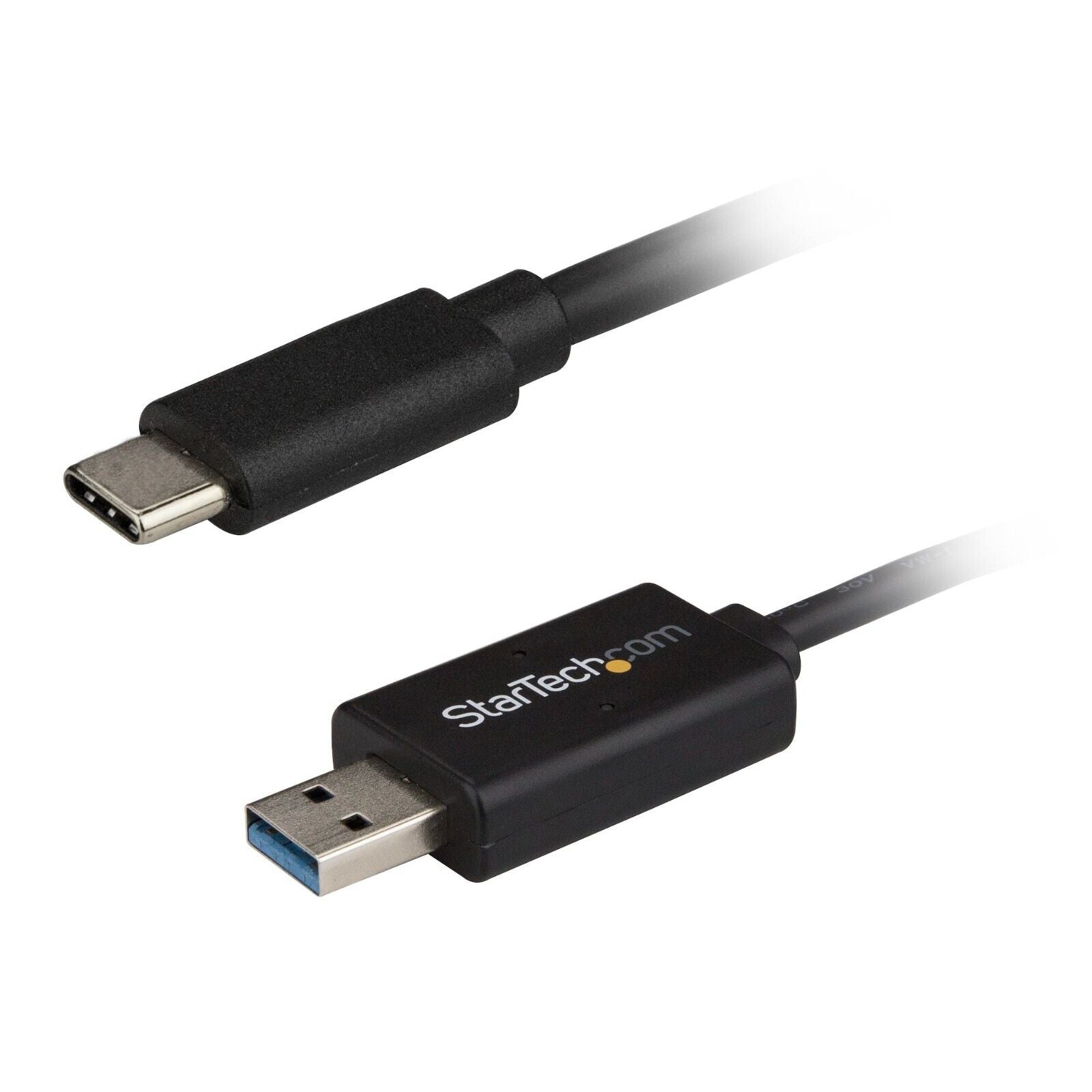 StarTech USBC3LINK 6Ft (2M) USB-C to USB A 3.0 Data Transfer Sync Cable Black