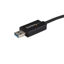 StarTech USBC3LINK 6Ft (2M) USB-C to USB A 3.0 Data Transfer Sync Cable Black