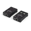 StarTech USB2004EXTV 4 Port USB-A 2.0 Extender Over CAT5 CAT6 RJ45 HUB Black