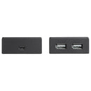 StarTech USB2004EXTV 4 Port USB-A 2.0 Extender Over CAT5 CAT6 RJ45 HUB Black