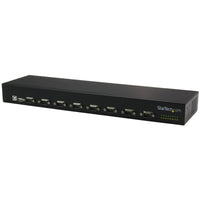 StarTech ICUSB23208FD 8 Port USB to Serial RS232 Adapter HUB Rack DIN Bracket