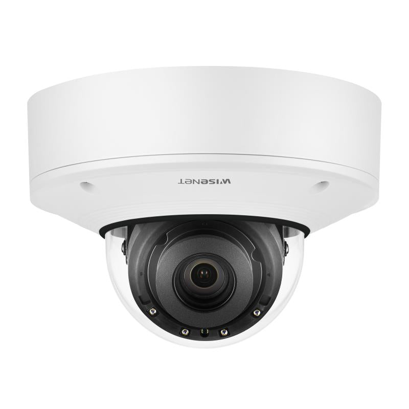 Hanwha XNV-9082R X-Series 8MP Outdoor IR Vandal Dome Camera, 2.8-8.4mm Varifocal