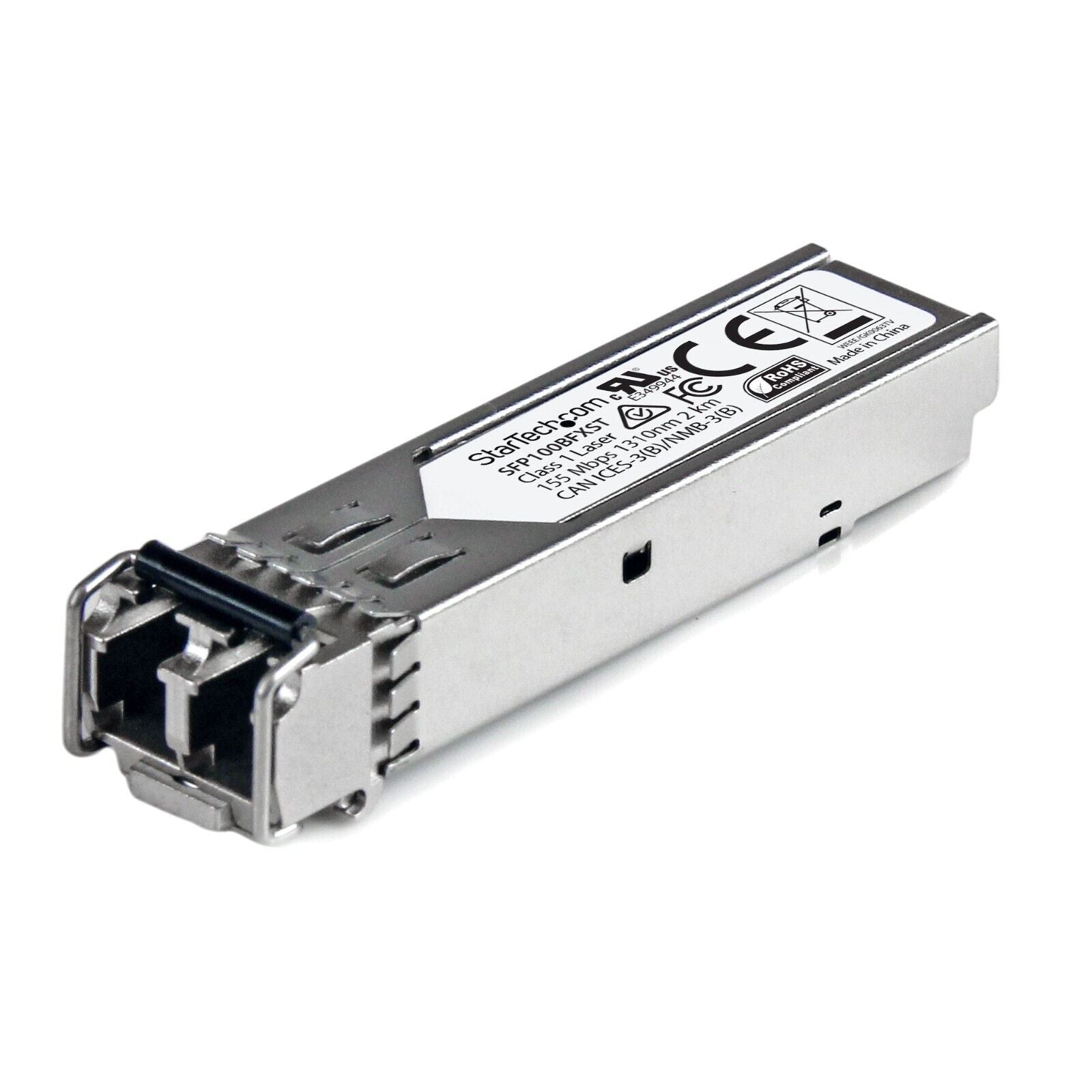 StarTech SFP100BFXST 100Base-FX 100MbE Module MultiMode Fiber Optic Transceiver