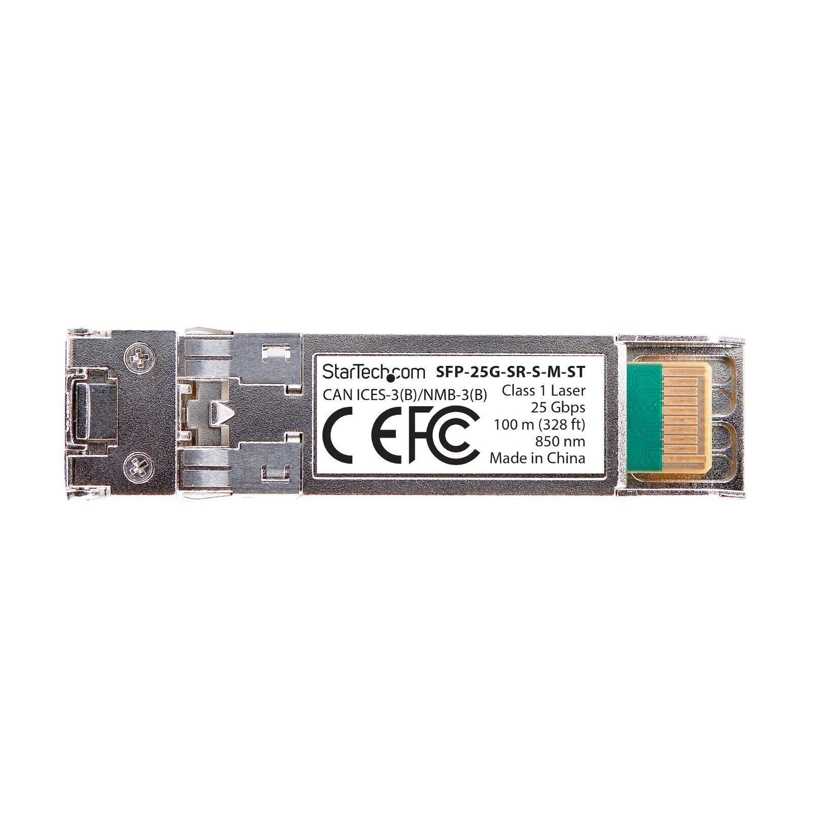 StarTech SFP-25G-SR-S-M-ST MSA Comp SFP28 Module Fiber Transceiver w DDM/DOM