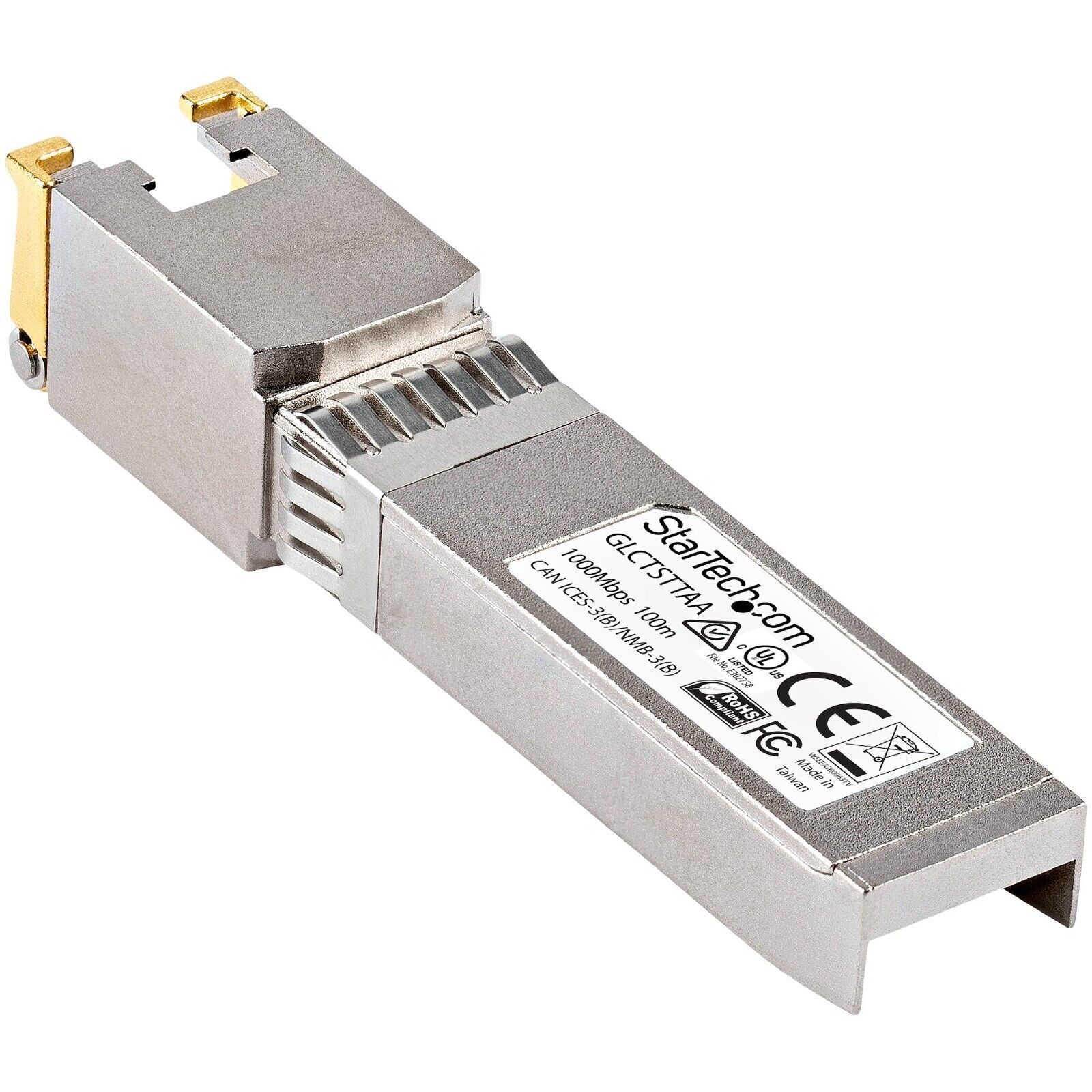 StarTech GLCTSTTAA GLC-T Cisco Compat SFP Module 1000Base-T to RJ45 CAT6/5 100m