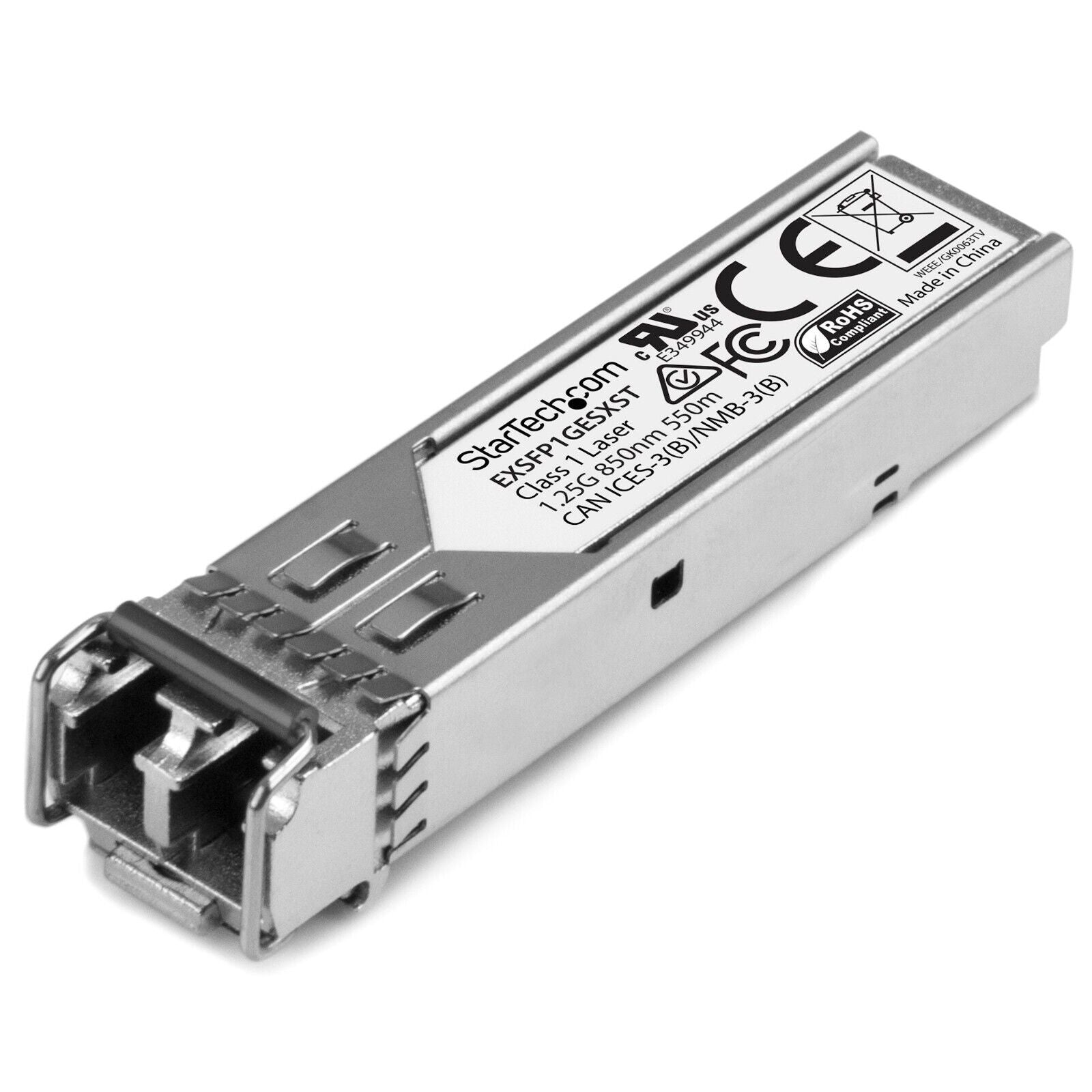 StarTech EXSFP1GESXST EX-SFP-1GE-SX Juniper Compat SFP 1000B-SX MMF Transceiver