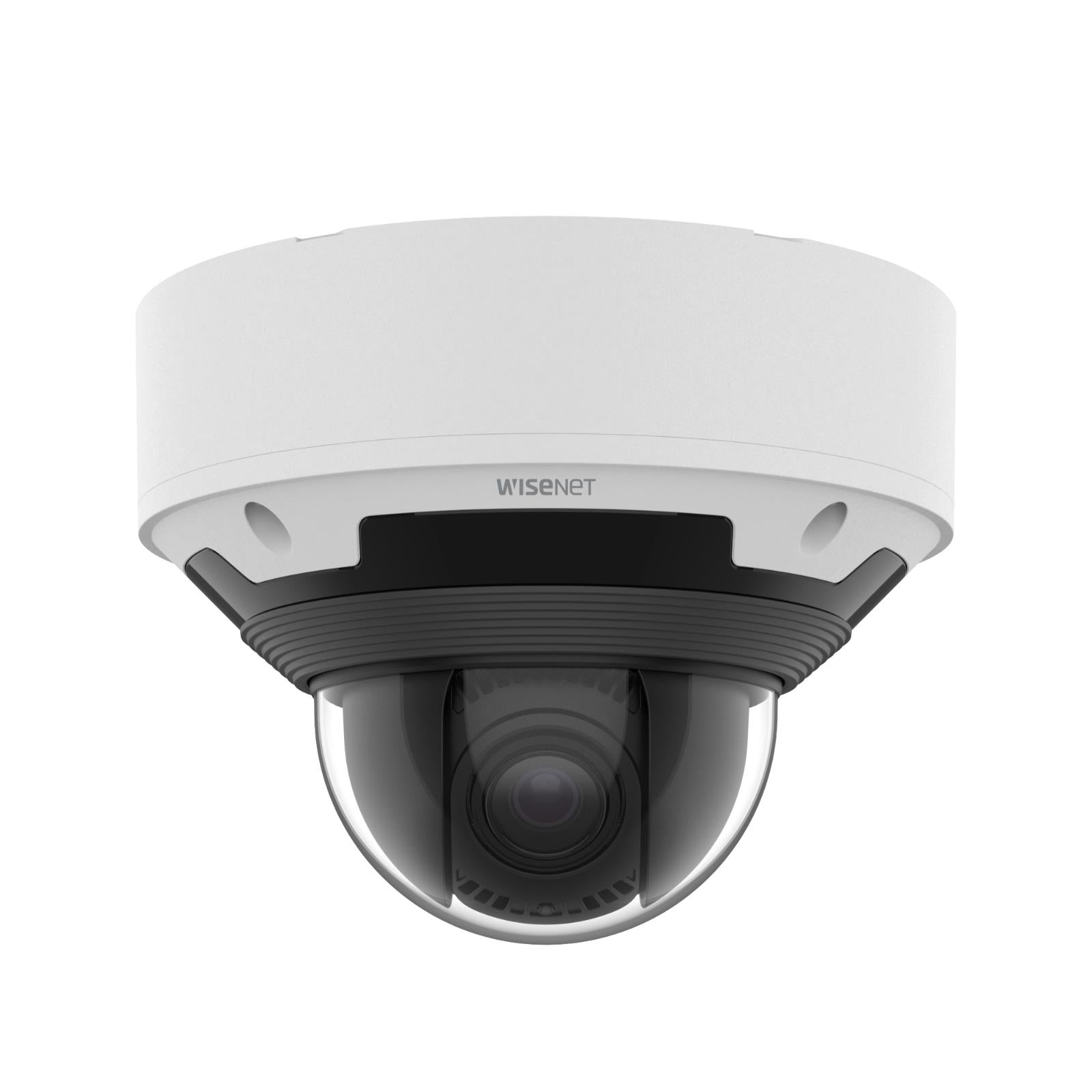 Hanwha XNV-8083RZ Dome IP Camera, 6MP Outdoor Vandal Dome with AI and PTZ