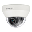 Hanwha HCD-6010 2MP Analog HD Dome Camera, 2.8mm Fixed Lens, Ivory