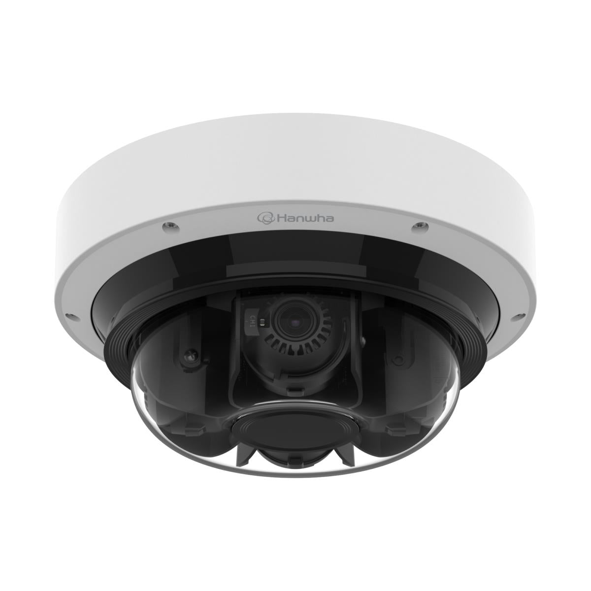 Hanwha PNM-C32083RVQ 4K 4-Channel Smart Camera with IP66 Protection, 3.3-5.7mm