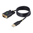 StarTech 1P3FFCB-USB-SERIAL 3Ft USB to Serial Adapter Cable FTDI w Screws Nuts