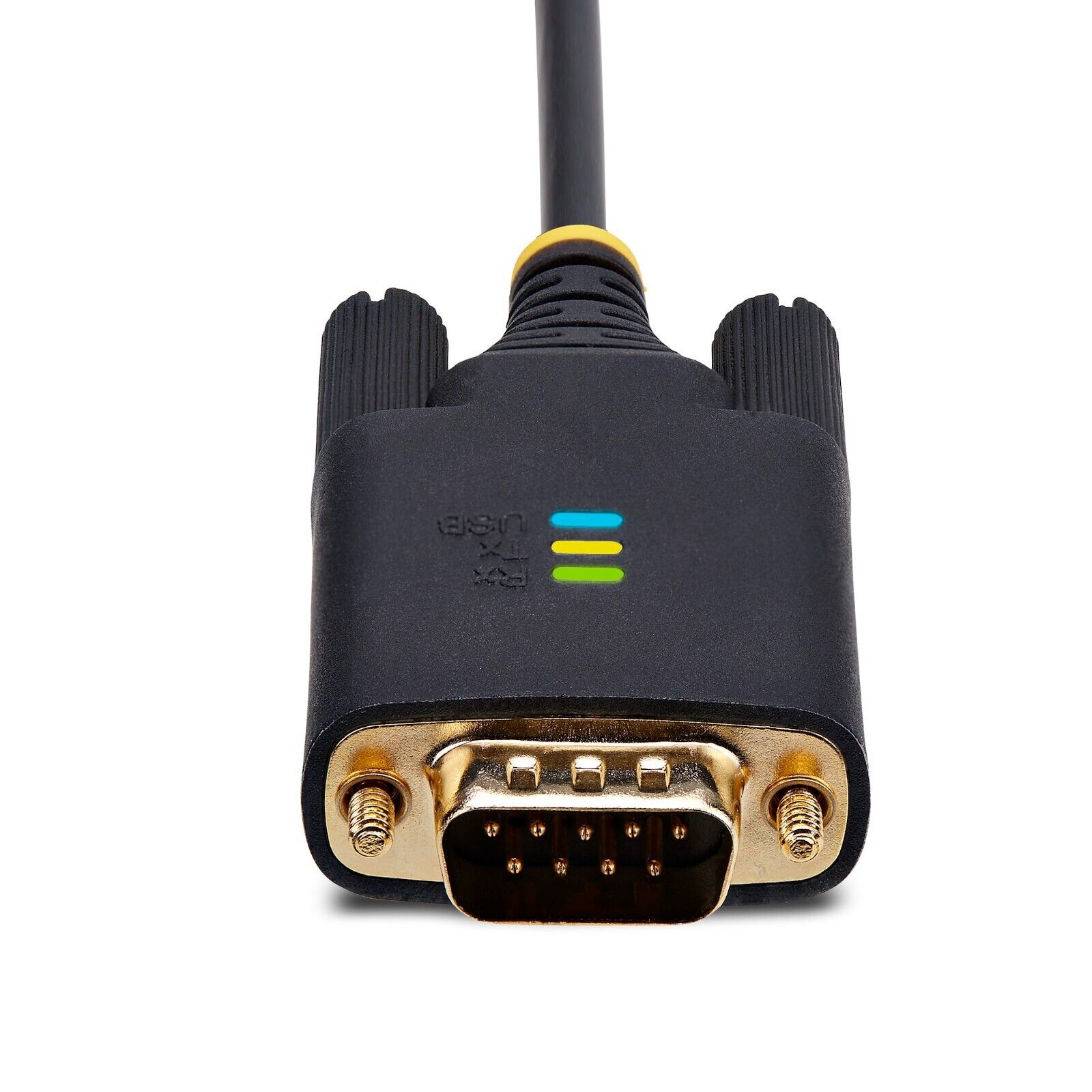 StarTech 1P3FFCB-USB-SERIAL 3Ft USB to Serial Adapter Cable FTDI w Screws Nuts