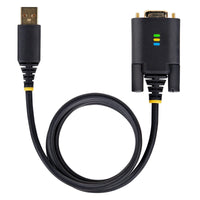 StarTech 1P3FFCB-USB-SERIAL 3Ft USB to Serial Adapter Cable FTDI w Screws Nuts