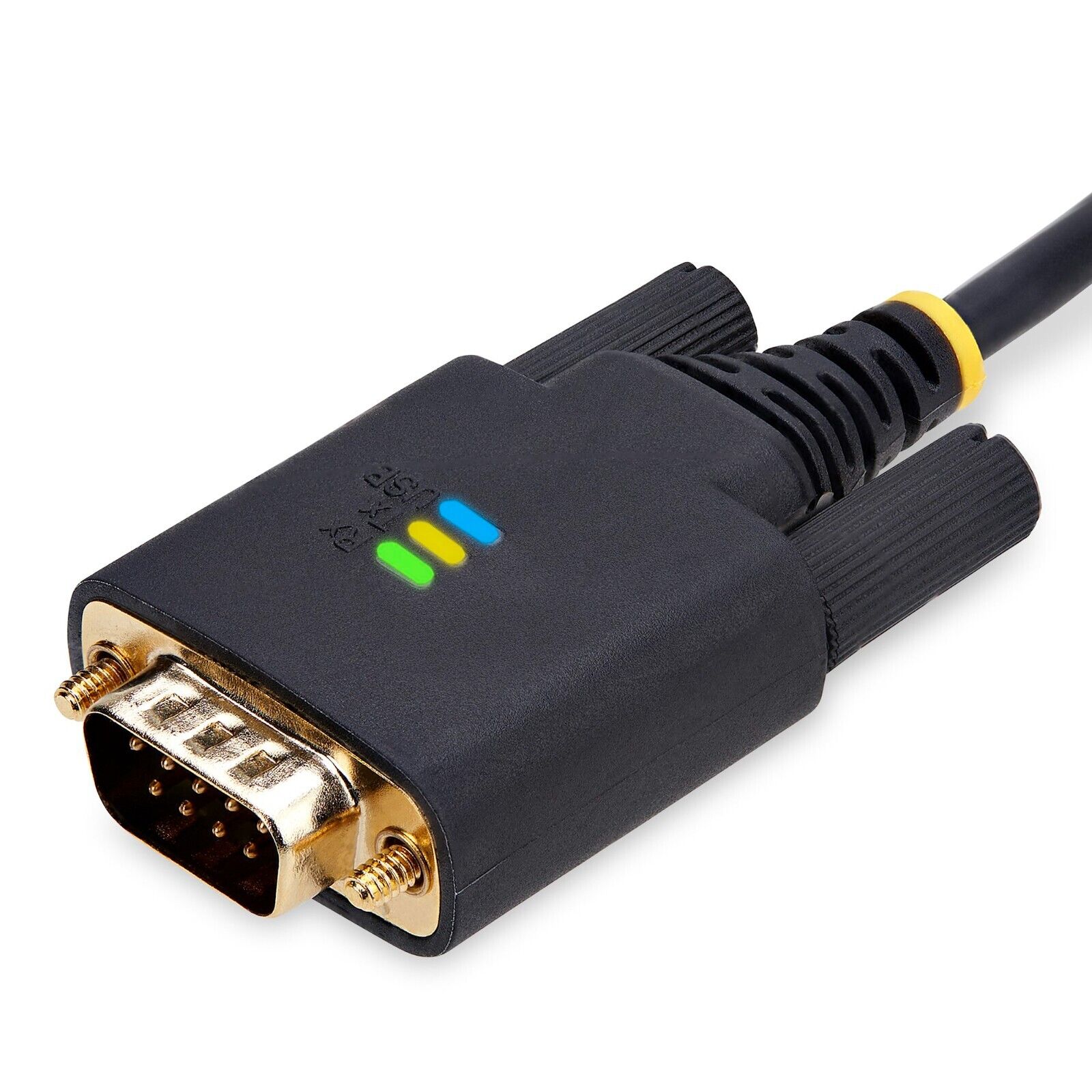 StarTech 1P3FFCB-USB-SERIAL 3Ft USB to Serial Adapter Cable FTDI w Screws Nuts