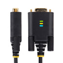 StarTech 1P10FFC-USB-SERIAL 10Ft USB to RS232 DB9 Serial Cable COM Retention