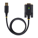 StarTech 1P10FFC-USB-SERIAL 10Ft USB to RS232 DB9 Serial Cable COM Retention