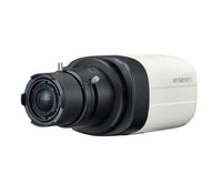 Hanwha HCB-6000 2MP Analog HD Box Camera, Lens Not Included, Ivory