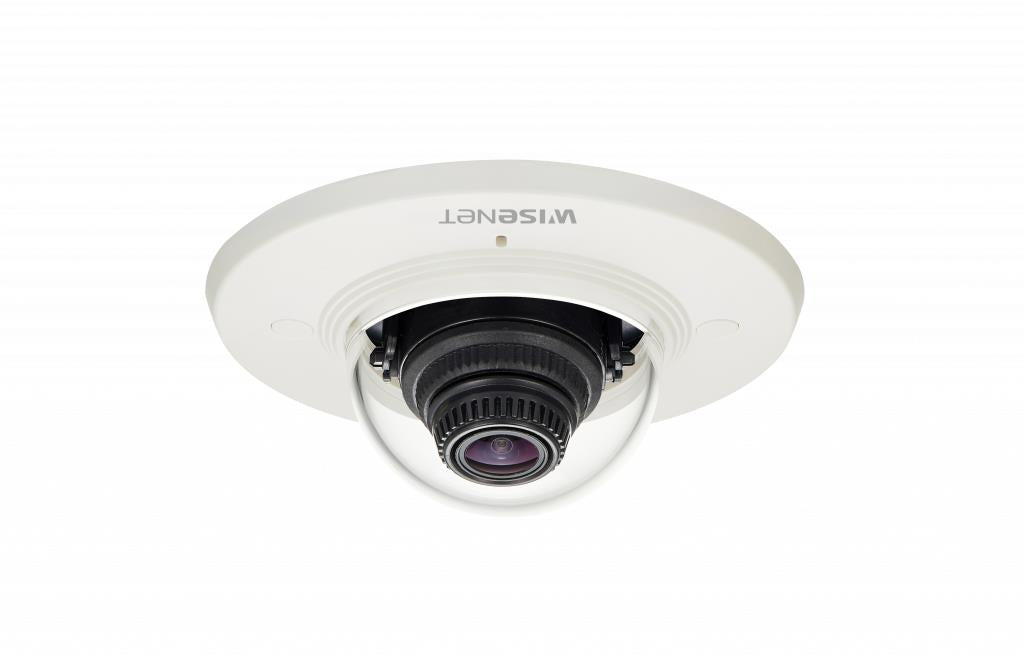 Hanwha XND-6011F X-Series 2MP Flush-Mount Indoor Dome Camera, 2.8mm Fixed Lens