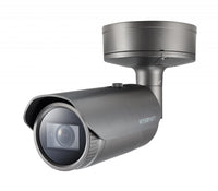 Hanwha XNO-9082R X-Series 4K IR Bullet Camera, 2.8-8.4mm Varifocal Lens, Gray