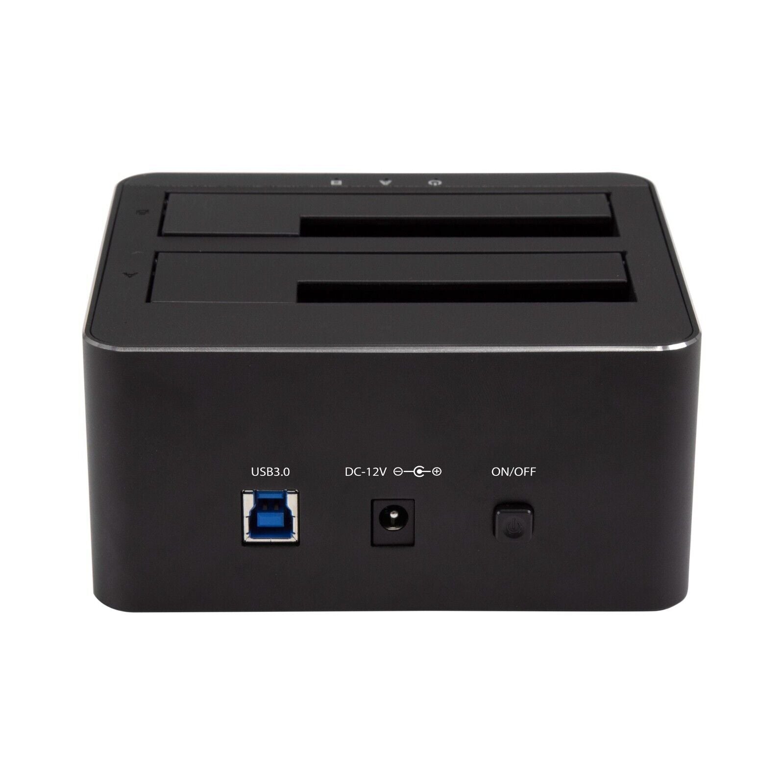 StarTech SDOCK2U33V Dual Bay USB 3.0 to SATA HDD SSD Docking Station Top Loading