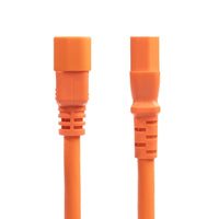 StarTech 8915-460Q-POWER-CORD 6Ft Heavy Duty AC PDU Power Cord C14 to C15 Orange