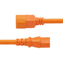 StarTech 8915-460Q-POWER-CORD 6Ft Heavy Duty AC PDU Power Cord C14 to C15 Orange