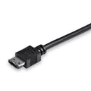 StarTech USB3C2ESAT3 3Ft USB C 3.2 to eSATA Cable Adapter