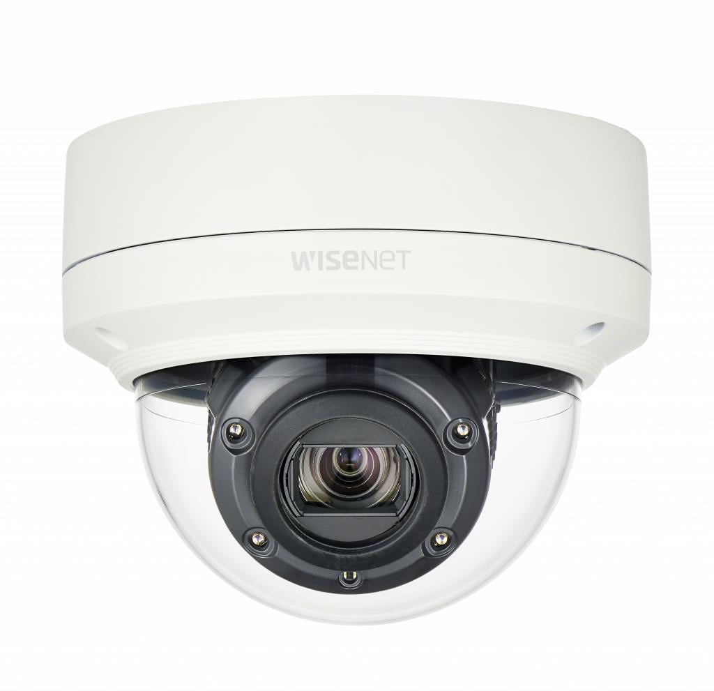 Hanwha XNV-6120R 2MP Dome IP Camera, 5.2-62.4mm Varifocal Lens, 12x Optical Zoom