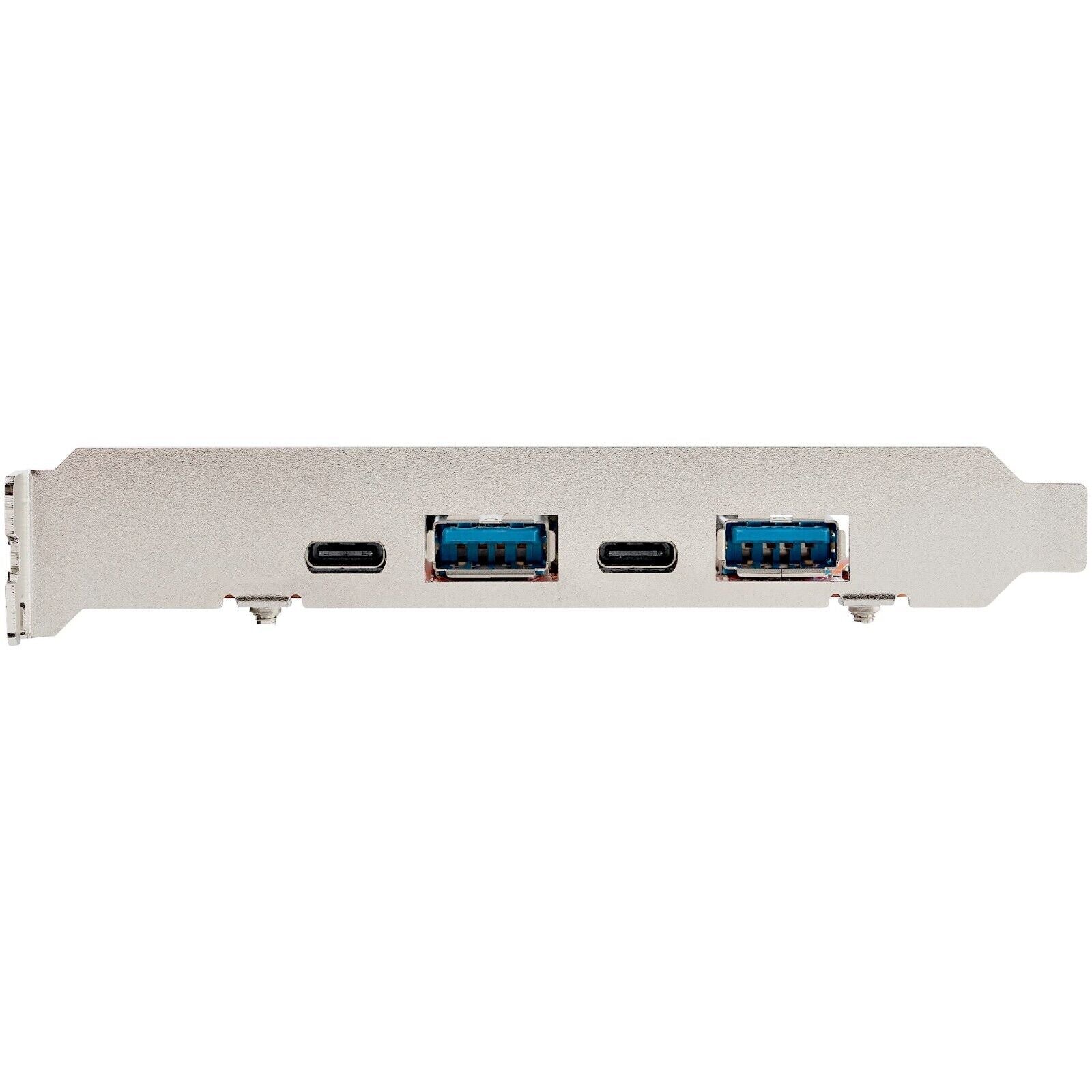 StarTech PEXUSB312A2C2V 4 Port 10Gbe USB-A/C SATA Power PCIe x4 Full Hgt Card