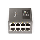 StarTech AS445C-POE-INJECTOR 8 Port 5/2.5/1G Indtl Eth Net Switch w 4 PoE++ 160W