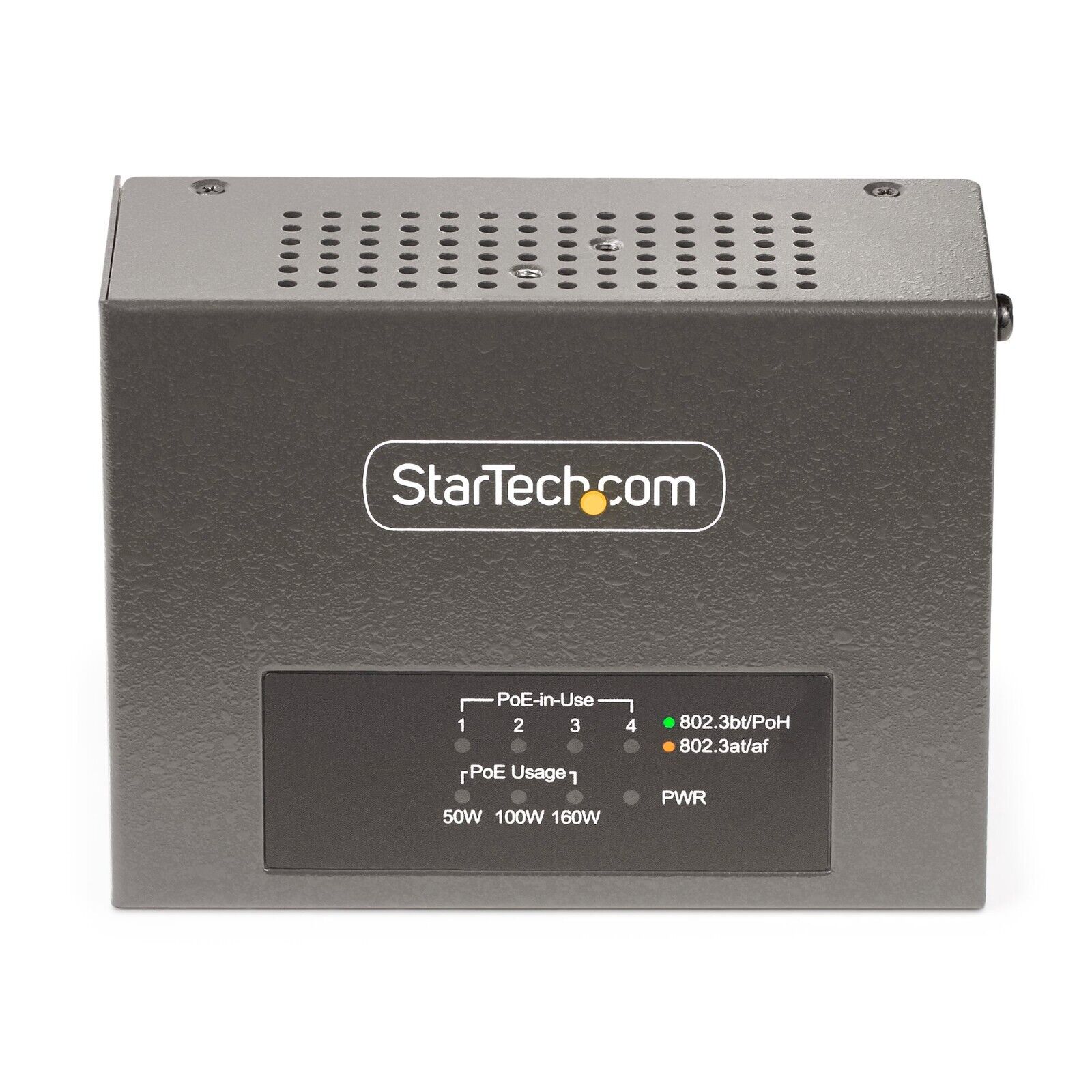 StarTech AS445C-POE-INJECTOR 8 Port 5/2.5/1G Indtl Eth Net Switch w 4 PoE++ 160W