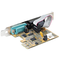 StarTech 21050-PC-SERIAL-CARD 2 Port RS232 DB9 Serial Adapter PCIe x1 LowPr Card