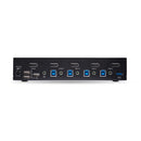 StarTech D86A2-4-PORT-8K-KVM 4 Port DisplayPort DP 8K KVM Switch USB 3.5mm Power