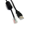 StarTech USBUPS06 6Ft USB-A to RJ45 UPS Replacement Cable Black