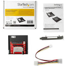 StarTech 35BAYCF2IDE 3.5" Bay IDE to CF SSD Adapter Card Reader Casing w Bracket