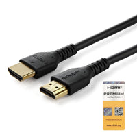 StarTech RHDMM1MP 3Ft HDMI 2.0 Premium Rugged Cord Black Cable