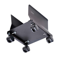 StarTech CPUMOBILESTND Computer Tower Cart Mobile Rolling On Wheels Casters BLK