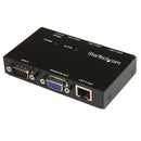 StarTech ST1214T VGA Over CAT5 Extender Video Display Transmitter to 450Ft BLK