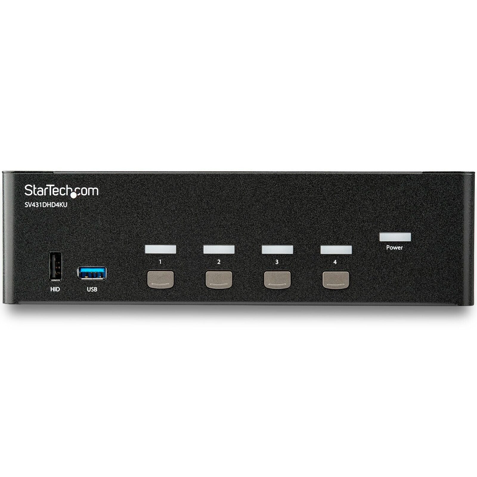 StarTech SV431DHD4KU 4 Port HDMI 4K KVM Switch USB Audio w Power No Cables