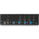 StarTech SV431DHD4KU 4 Port HDMI 4K KVM Switch USB Audio w Power No Cables