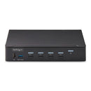 StarTech P4AD122-KVM-SWITCH 4-Port DisplayPort KVM Switch 6x USB 3.5mm w Power