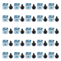StarTech CLPSCRW1032 50Pk 10-32 Server Rack Black Screws w Slide On Clip Nuts