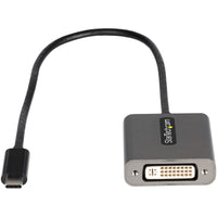 StarTech CDP2DVIEC 12In USB C to DVI-D Video Converter Adapter TB3 Compat Black