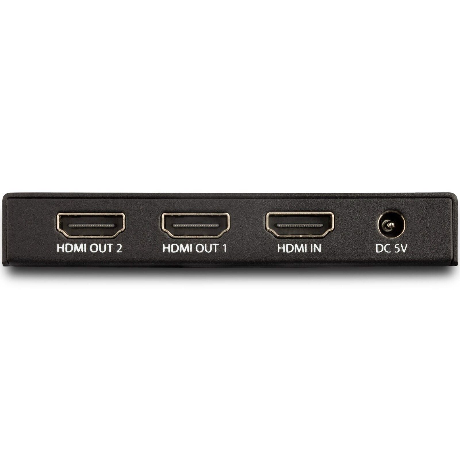 StarTech ST122HD202 2 Port 4K HDMI 2.0 Splitter UHD Signal Video Adapter Black