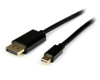 StarTech MDP2DPMM4M 13Ft Mini DisplayPort to DisplayPort 1.2 Cable Adapter Black