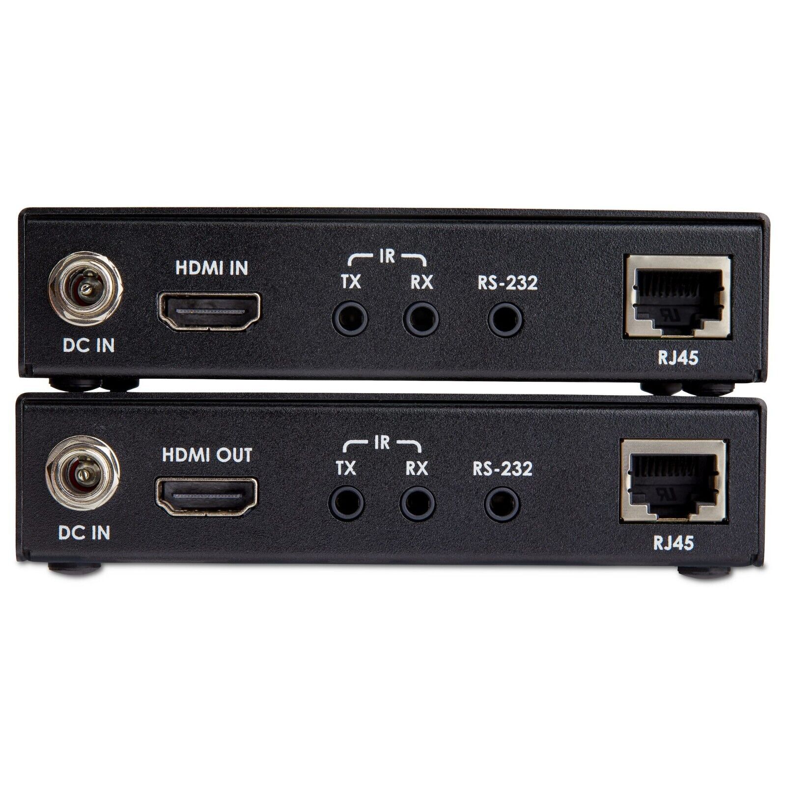 StarTech ST121HD20L HDMI 4K Over CAT6 Extender Kit UHD POC IR Up to 330Ft Black