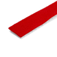 StarTech HKLP50RD 50Ft Hook & Loop Tape Roll Reusable Cable Fastener Ties Red