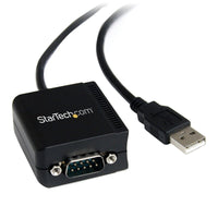 StarTech ICUSB2321FIS 1 Port 8Ft USB to Serial RS232 DB9 Adapter Converter Cable