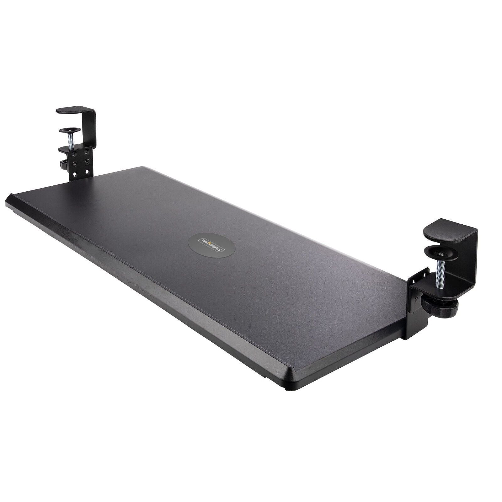 StarTech KEYBOARD-TRAY-CLAMP1 Under Desk Keyboard Tray Clamp-On Height ADJ 26lbs